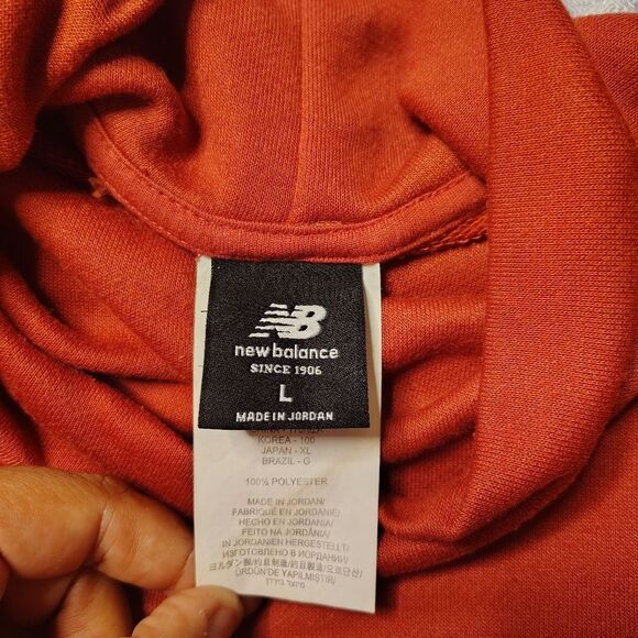 New Balance Burgundy Turtleneck Sweater - Picture 8 of 9